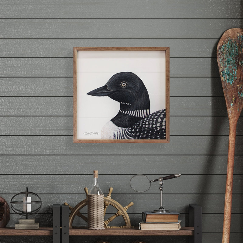 Loon par Robin Sue Studio, H 4 po x l 4 po