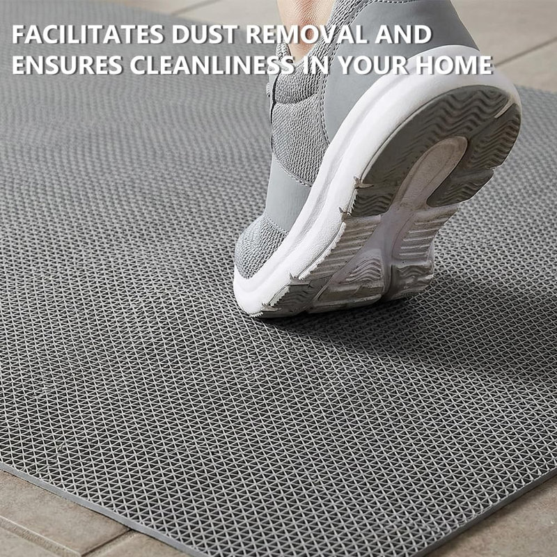 Tapis de sol antidérapant Lita, 4 pi x 56 pi