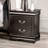 Transitional Style Nightstand With Hanging Handles, Bed Side Table-1247007149