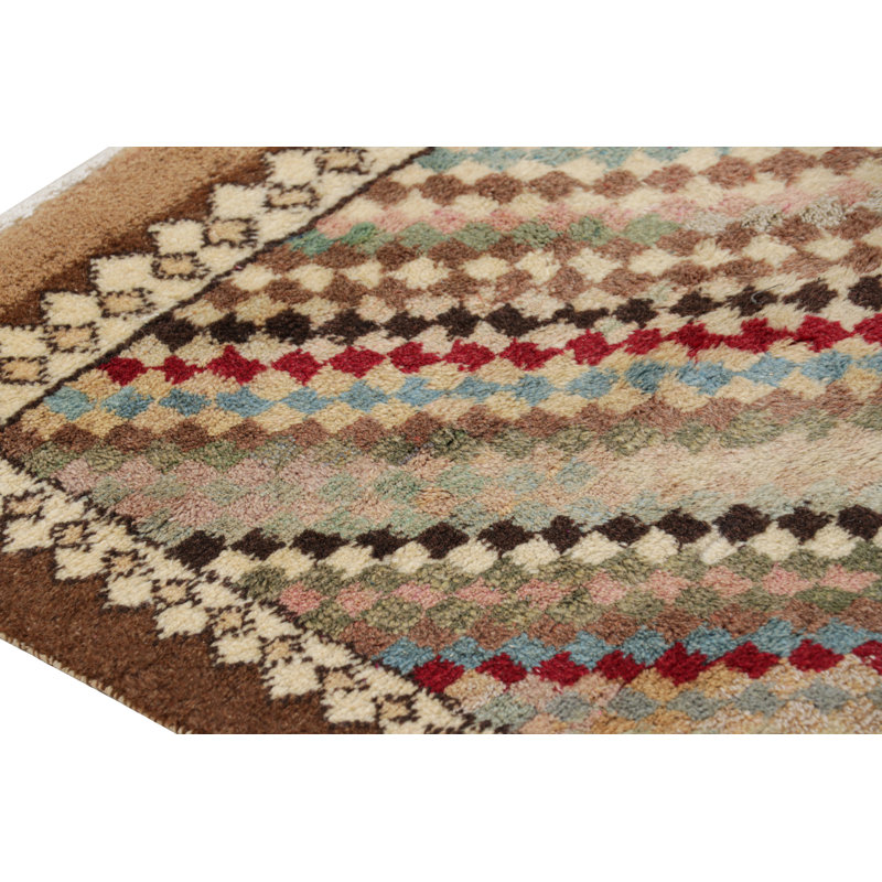 One-of-a-Kind 2’8”x11’10” Hand Knotted Area Rug