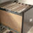 Desk, Brown Finish