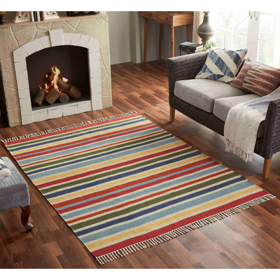 Lamere Wool Striped Indoor Rug