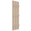 Builders Edge, paire de volets personnalisés à trois planches espacées, planche-n-lattes-96338202-96337871