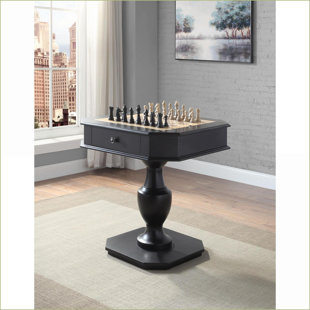Table de jeu, blanc traditionnel avec 2 tiroirs 3 surfaces de jeu | Blanc | Traditionnel