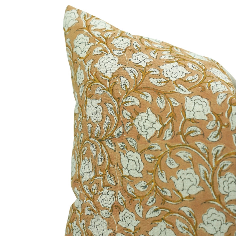 Housse de coussin en lin Hand Fabred, H 20 po x l 14 po