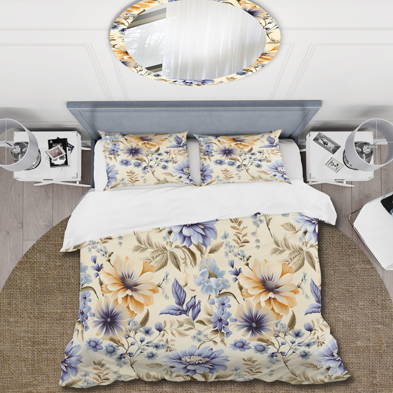 Ensemble de housse de couette Vintage, Housse de couette pour très grand lit et 2 très