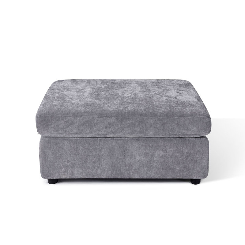 Upholstered Chenille Standard, Gray