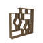 Swenson 134cm H x 134cm W Bookcase-2020679989