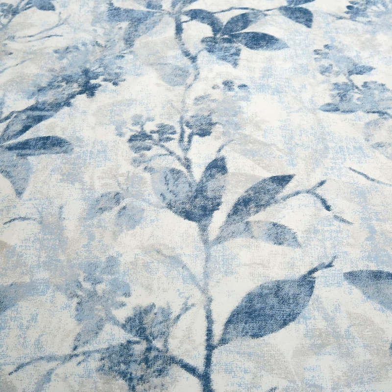 Monica Printed Floral Window Curtain Set