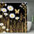White Daisies & Gold Accents