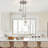 Levona 3-Light Water Hammered Dimmable Glass Kitchen Island Pendant-837777517
