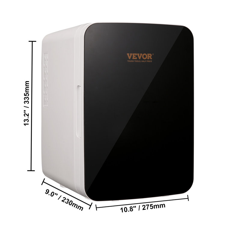 VEVOR 1.2 cu. ft. 36-Can Mini Fridge with Freezer App Control Car