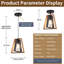 1 - Light Brown Pendant