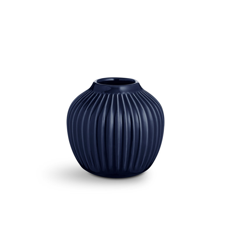 Hammershøi Handmade Table Vase, Indigo