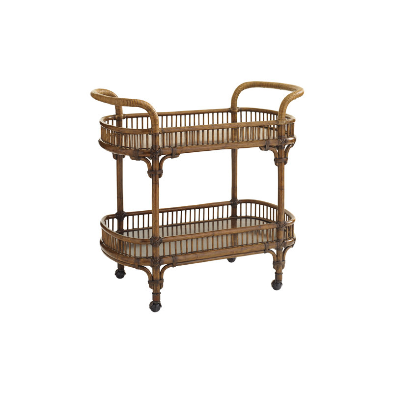 Bali Hai Veranda Bar Cart