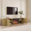 Meuble télé 70 po avec tablettes réglables-1185979359
