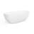 Ergonomic Freestanding Matte White Bathtub For Luxurious Bathroom Comfort