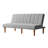 Bergen 66" Upholstered Convertible Futon Sofa-2026057074