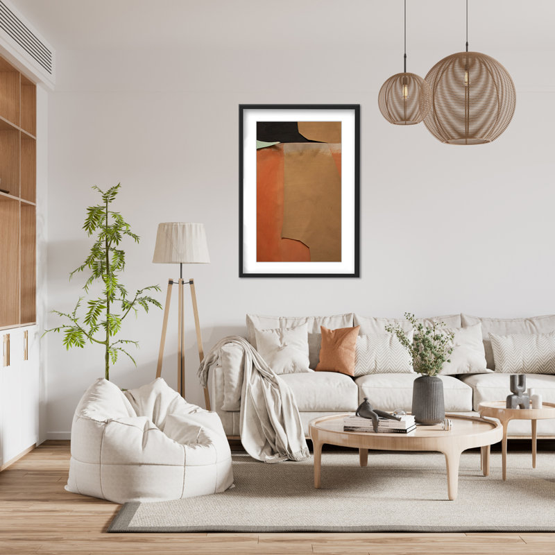 Harmony In Abstraction: Gai, 40" H x 30" W