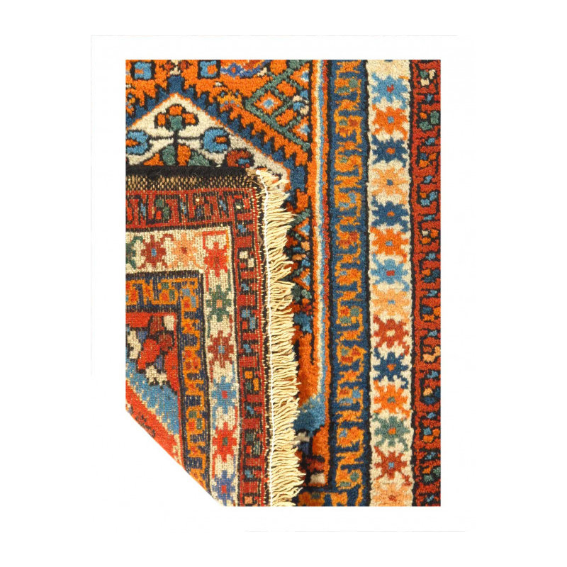 Persian Antique Hamadan rug 2'X 3'