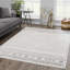 Tapis blanc / beige Dounia-1094416756