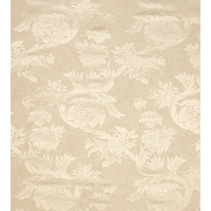 Tissu de monceau damas parc, Crème