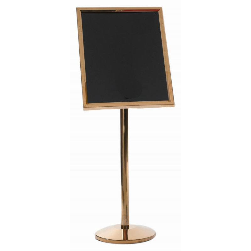 Single Pedestal Broadcaster, Brass