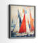 NAUTICAL Series CDVI - reproduction encadrée de qualité supérieure - prête à être accrochée - aucun clou requis - aucun clou requis-2120112203-2120112201