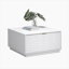 Table basse, finition blanche