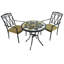 Darwin 2 Seater Bistro Set with Cushions