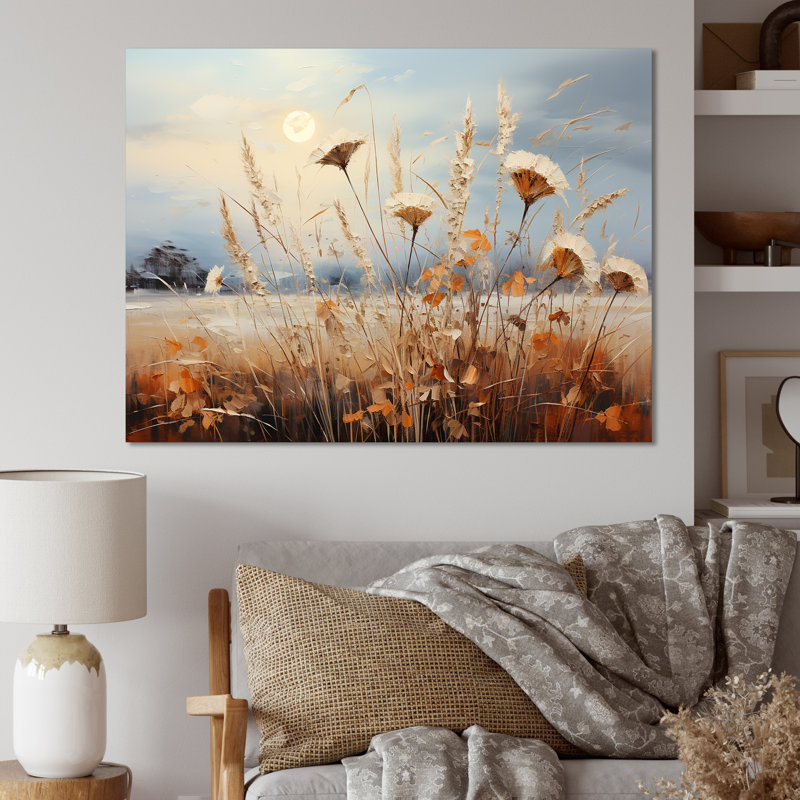 Blooming Prairie Dreams I sur impression sur toile, H 34 po x l 44 po x P 1,5 po, Toile tendue