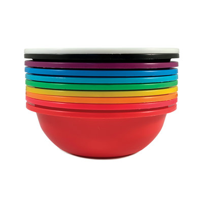 Roylco Inc Bright Bowls, Pack Of 10