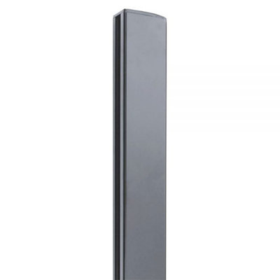 94" H x 2.5" W Quick Screen Aluminum Line Post