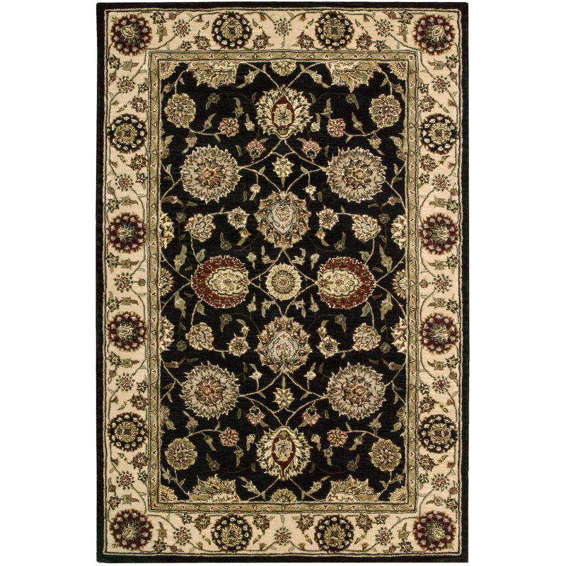 Tapis indigo Corina, Rectangle 3 pi 9 po x 5 pi 9 po