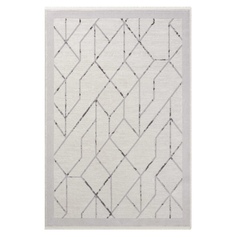 Naysa Solid Colour Area Rug, Rectangle 80 x 150cm