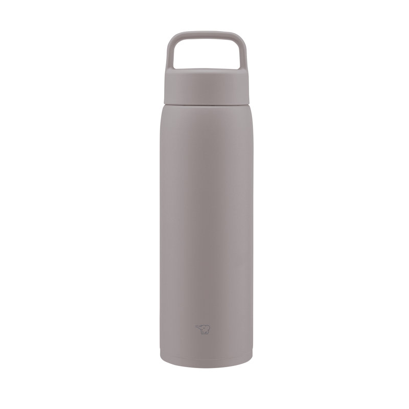 Stainless Mug, Gray, 11.75" H x 3.38" W x 3.38" D