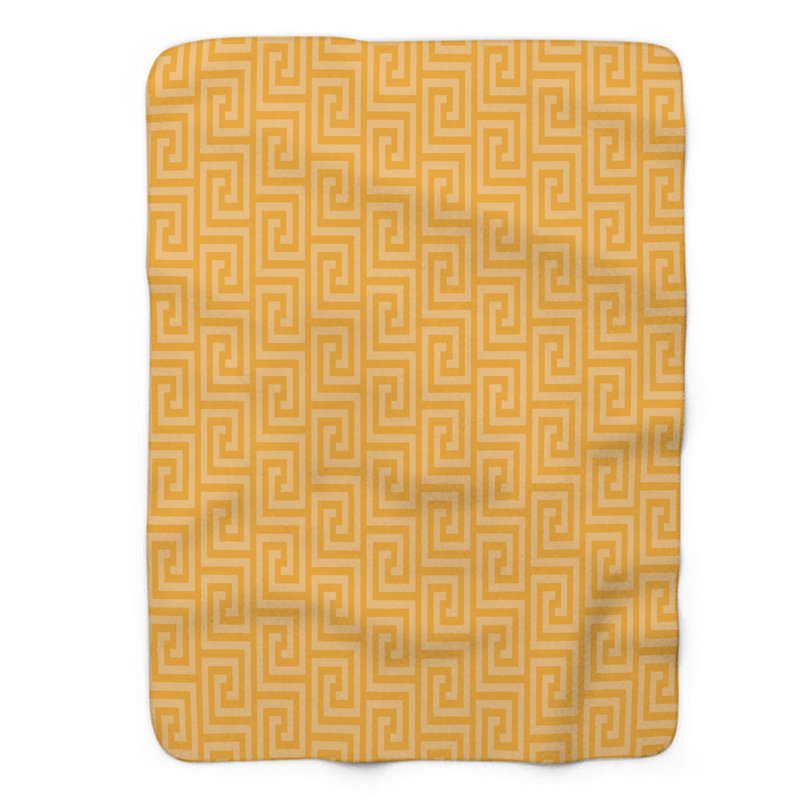 Hazelnut Spectrum - Couverture Sherpa de qualité supérieure 1 pièce, Lit simple
