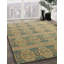 Tapis marocain brun / vert-1194353095