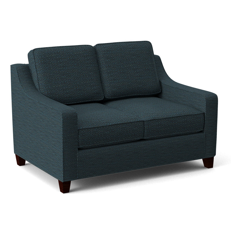 Clark 54" Square Arm Sofa Bed, Connelly Wren, Empire Mahogany