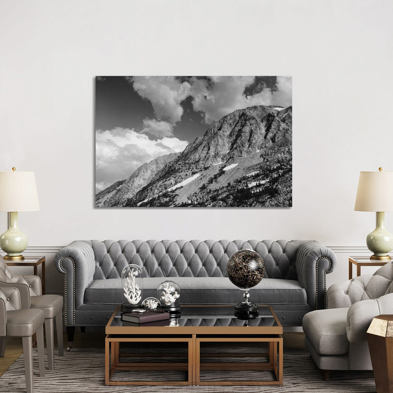 Monochrome Yosemite National Park by Bethany Young - Print on Canvas, Wrapped Canvas, 101.6cm H x 152.4cm W x 3.81cm D