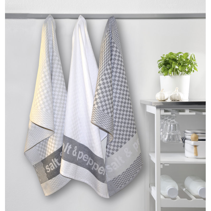 Cotton Jacquard Tea Towel Set Kitchen Towel