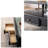 Glass countertop coffee table-2069965810