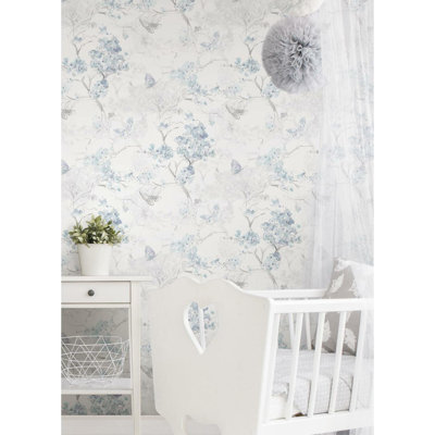 Peel & Stick Floral Roll