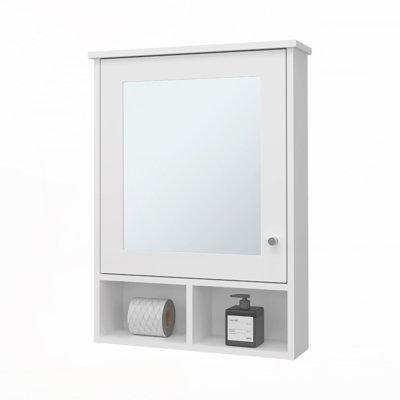 Pharmacie avec porte et miroir inclus