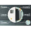 Huldar Glass Flat Wall Mirror