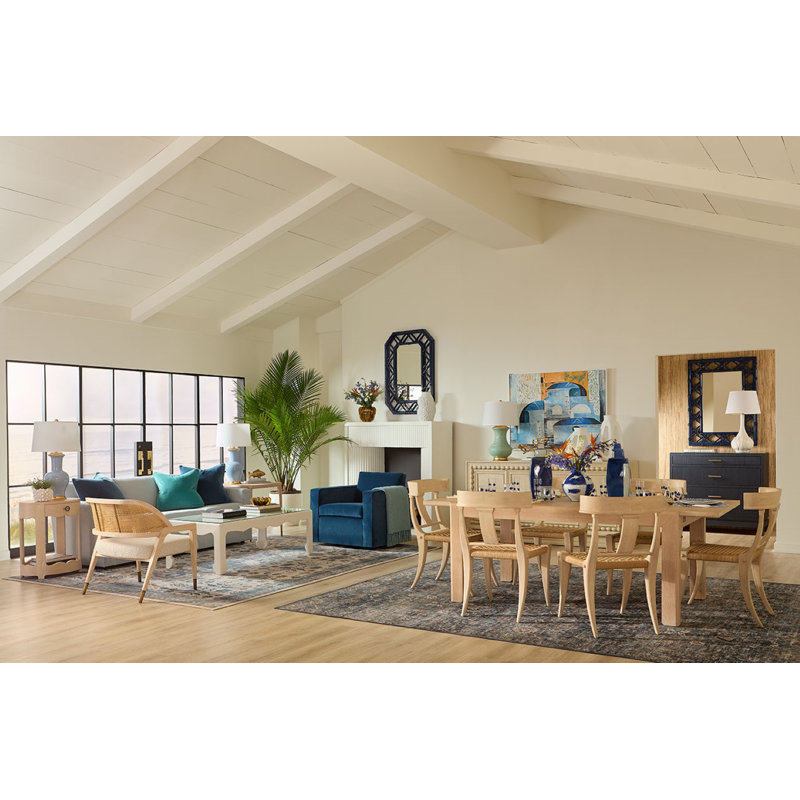 Larson Dining Table, Sand