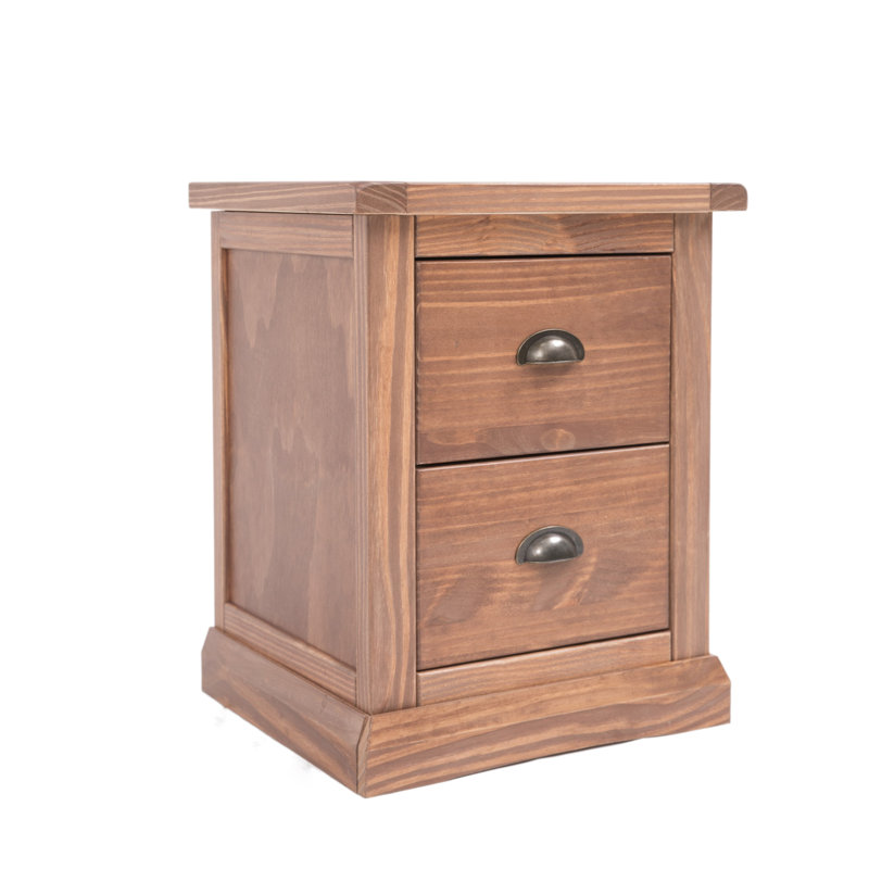 Durfee 45cm W Plywood / Laminate Board Bedside Table