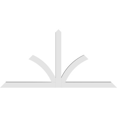 Support pour pignon en PVC de qualité architecturale Richland