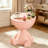 Pink Circle Coffee Table