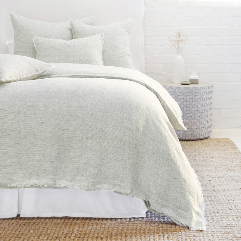 Housse de couette Logan, Simple, Olive
